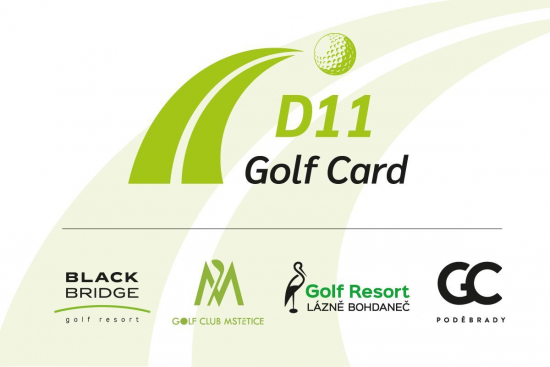 D11 Golf Card 2024 - Dárek