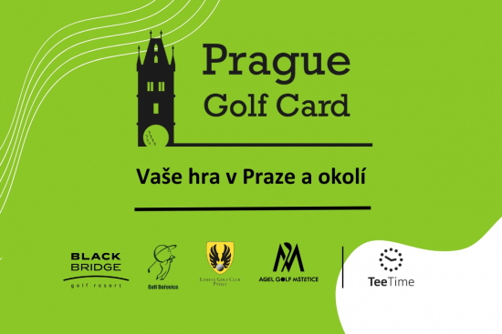 Prague Golf Card 2025 (Po-Ne) Dárek